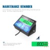Engine Hour Meter Backlight Inductive Tachometer Digital Tacho Hour Meters