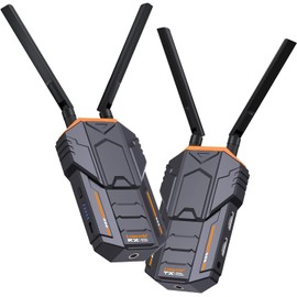 Lemorele Wireless Video Transmitter and Receiver Wireless HDMI Extender Kit 1080P Full HD Loopout 656ft/200M with IR Suitable for Photography, Videography, Cinematography