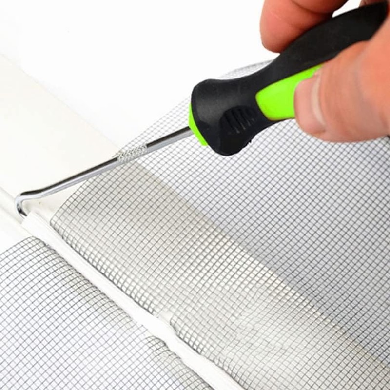 HOJLKLD Screen Repair Kit, Screen Roller Tool with Bearing Spline
