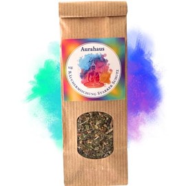 Aurahaus Incense Mix "Strong Protection" - Energetic Cleaning & Protection Against Negative Influences (25 g) Natural Herbs & Resins Spiritual Incense