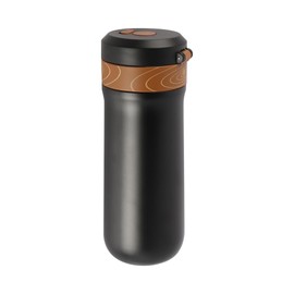 Laroal Tragbare Kaffeepresse, französische Kaffeemaschine mit 304 Edelstahl, lang anhaltende konstante Temperatur für den täglichen Gebrauch zu Hause, im Büro oder beim Sport im Freien