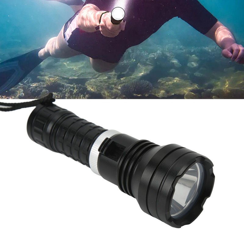 D855 Underwater Diving Light Highlight XHP70 Magnetic Switch Fixed Focus