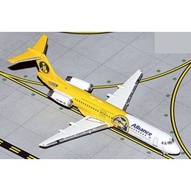 GeminiJets GJUTY1996 Alliance Airlines Fokker 100 Southern Cross Minor VH-UQG; Scale 1:400