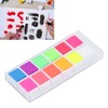 Neon Watercolor Paint Set 12 Colors Fluorescent Solid Art Supplies