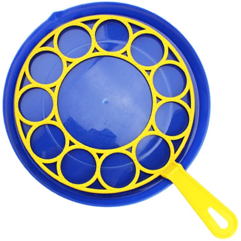 Bubble Wand Bubble Plate Blowing Toy for Kids Outdoor Educational