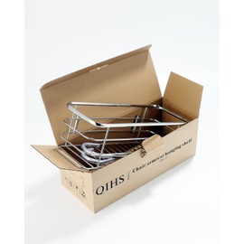 QIHS, Bathroom Shower Organizer, Chair Upper Hanging Shelf, 304 Stainless Steel Seat Storage Shelf for Elderly Disabled Shower Chair Bench with Armrests