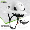 GREEN DEVIL Full Brim Hard Hat Vented Construction Helmet Cascos