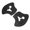 1 Pair Hand Paddles for Swim PP Silicone Adjustable Hand