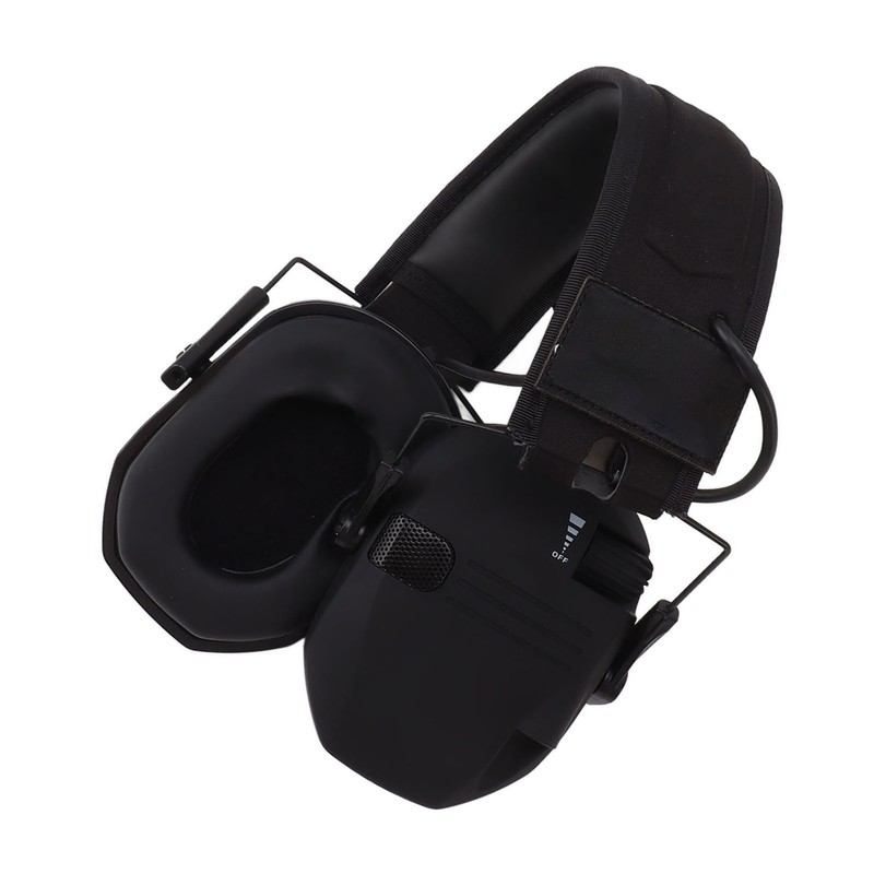 Noise Reduction Electronic Earphones Noise Reduction Foldable ABS Adjustable Headband