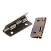 12 Pcs Mini Hinges Retro Butt Hinges Antique Hinges Bronze