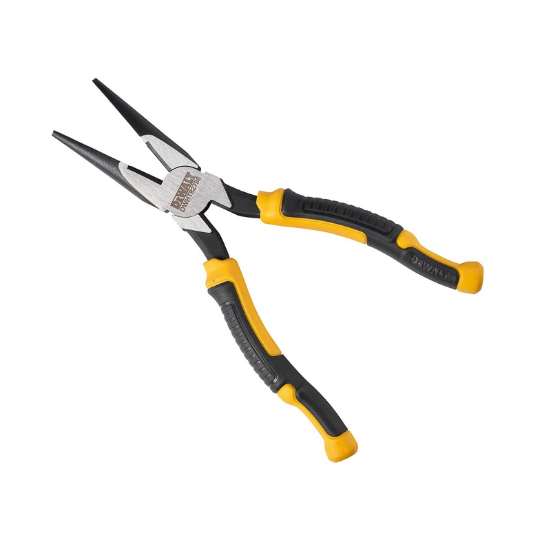 Dewalt Long Nose Pliers 200mm. Crafted from Chrome Vanadium Steel