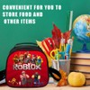 YEIUZPT Children's Lunch Bag, Boys robbloxx Lunch Bag, Anime Lunch