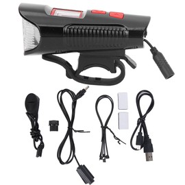 Multifunctional Bicycle Light USB Rechargeable Bike Cycling Headlight Accessory