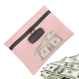 Travel Lock Bag, Locked Bag, Theft-Proof Portable Waterproof Pouch Storage Container for Travel Camping Gym Dorm Home School Office