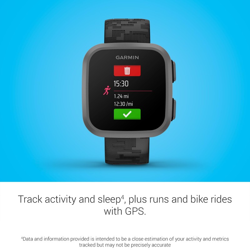 Garmin Bounce™, Kids Smartwatch, Two-Way Text and Voice Messaging, Location