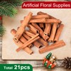 CHRORINE 21 Pcs Cinnamon Sticks for Wreath Making Supplies DIY