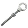 M6 x 80mm Lifting Long Eye Bolt Longshank with Full