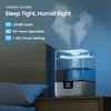 MORENTO Smart Humidifiers for Bedroom Large Room Home, 6L Cool