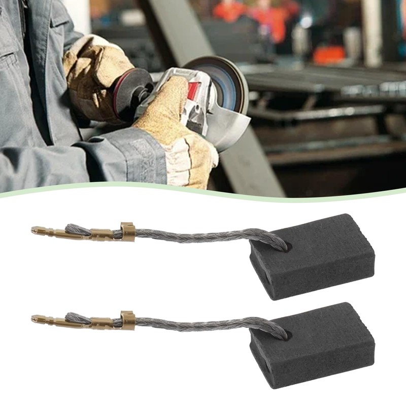 Briny River 4Pcs Quick Angle Grinders Carbon Brush Replacement Part