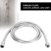 1.5m G1/2in Thread Stainless Steel Shower Hose Household Bathroom Showering