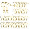 14K Gold Earring Hooks 50 PCS - Earring Hooks for