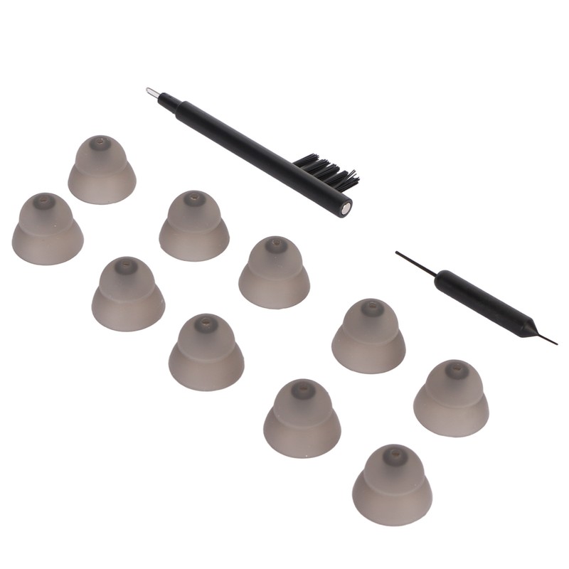 10pcs Sound Aid Replacement Domes Double Layers Sound Amplifier Earbud