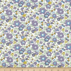 Liberty Fabrics Tana Lawn Betsy, Blue Multi