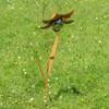 Cim Grate Garden Stake - Patina Flowers