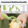 Vegetable Peeler Set with 1 Peeler & 2 Replacement Blades