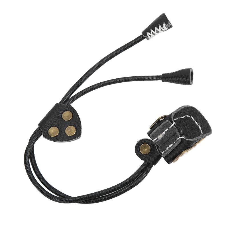 Leather Archery Thumb Ring Archery Finger Protector Guard for Traditional