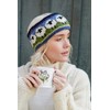 Pachamama Ladies Wool Fleece Lined Ear Warmers Hand Knitted Cute