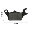 BAOUFF Brake Pads for Hawk 250,Metal Rear Disc Brake Pad