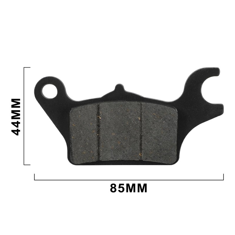 BAOUFF Brake Pads for Hawk 250,Metal Rear Disc Brake Pad