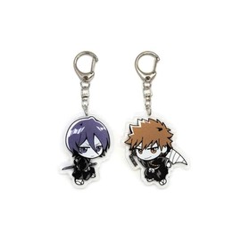 EBTY DREAMS Inc. - Set of 2 Bleac Acrylic Keychain Ichigo, Kuchiki Rukia v2