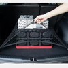 WUERKIYA Car Boot Luggage Net, 70 x 70 cm, Nylon,