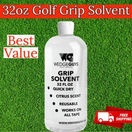 Wedge Guys LLC 32 oz Golf Grip Tape Activator Solvent for Regripping Golf Clubs MADE IN USA!!