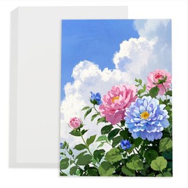 100% Cotton Watercolour Paper - 140LB/300GSM, Medium Grain | Acid-Free Heavyweight Thick White Cold Press Paper for Professional Artists, Students & Hobbyists, 20 Sheets, A4 Size (29.7 * 21cm)