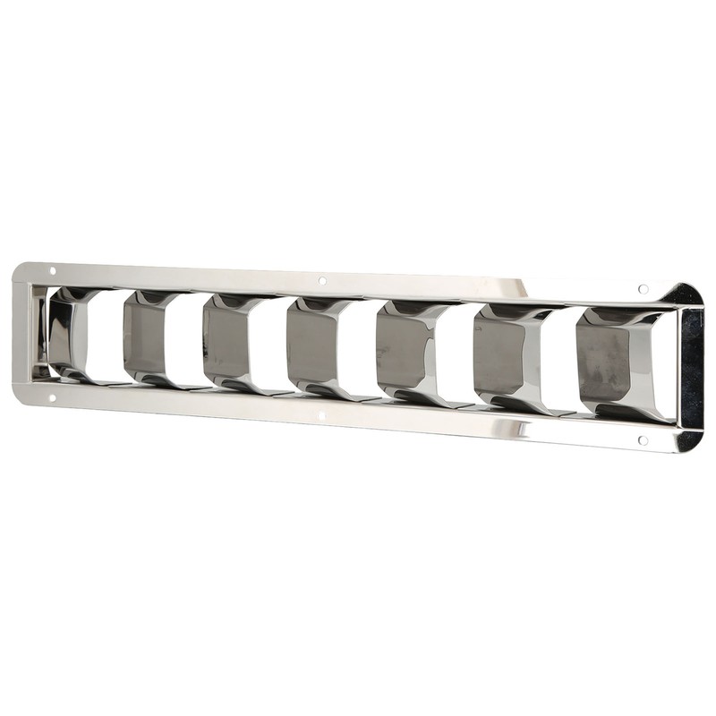 Marine Vent Grill Cover 304 Stainless Steel Louver 7 Slots