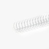RAYSON 50 Sheets 9.5mm 4:1 Pitch White Wire Reel Binding