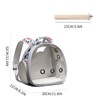 Ioview Portable Travel pet Backpack Carrier Hamster Bag Guinea Pig