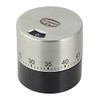 Dr.Oetker Kitchen timer Profi 6,5 cm in silver, Stainless Steel,
