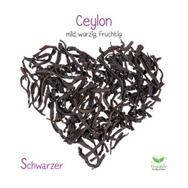 TEALAVIE - Black Tea Loose | Ceylon - Mild Spicy Fruity | 80g Tin of Loose Black Tea