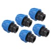 5PCS Plumbing Fittings Water Pipe Quick Connector Coupling Kit Female