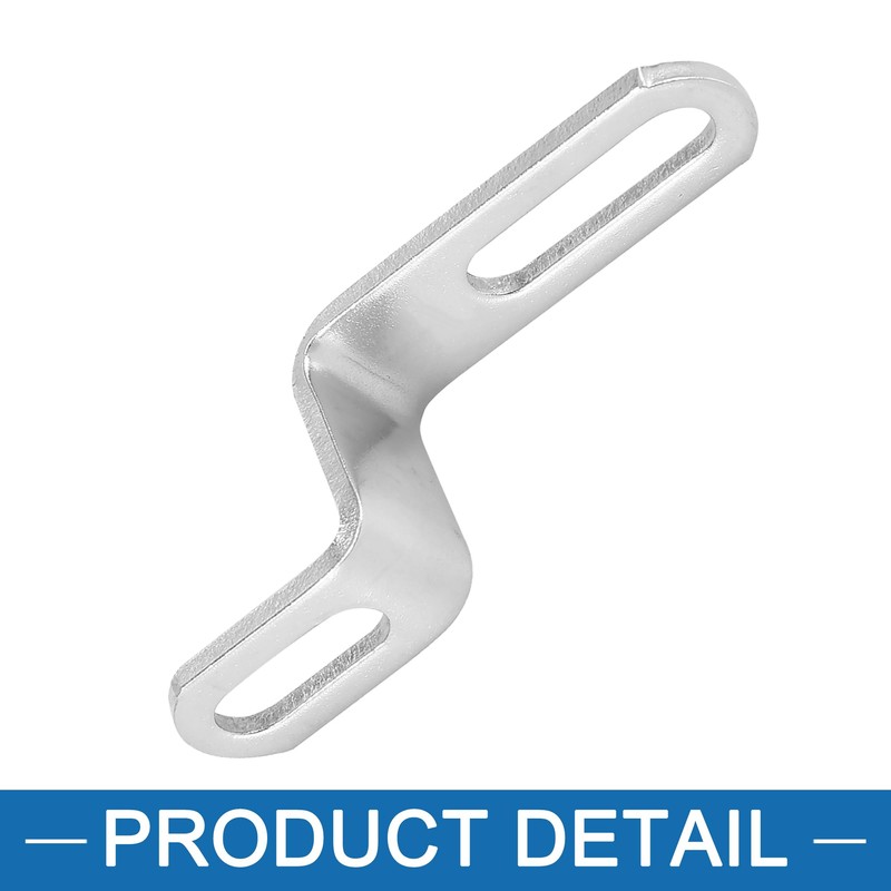 A ABSOPRO Motorcycle Exhaust Pipe Bracket 20mm 30mm Z Shape