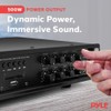 PYLE Bluetooth Home/PA Mixing Amplifier - Built-in USB Playback,Micro SD