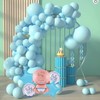 RKMYTR Baby Boy Blue Foil Balloons for Gender Reveal Baby