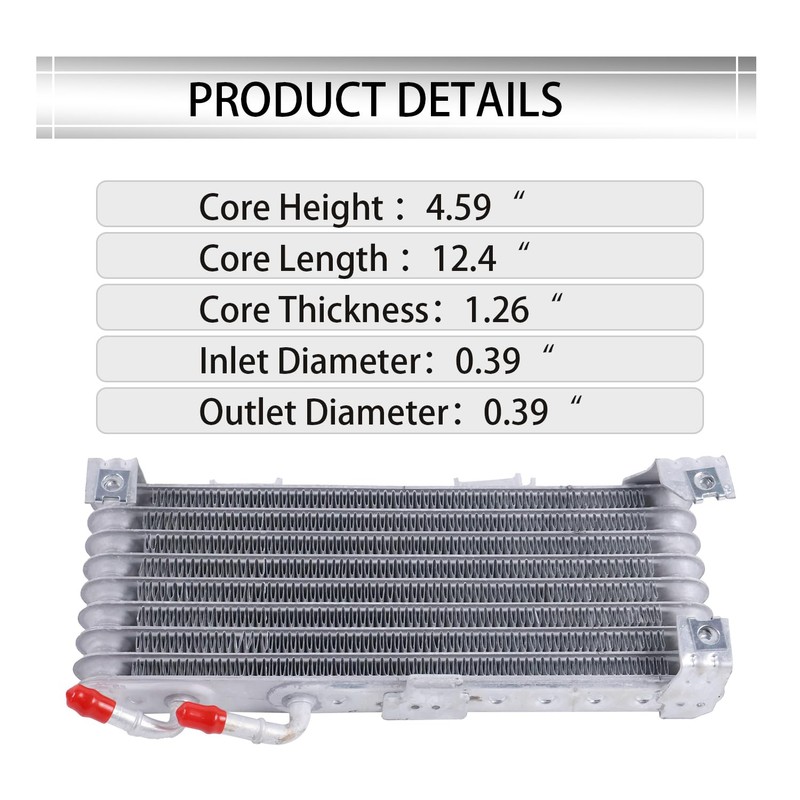 Holdia Automatic Transmission Oil Cooler 32910-0E070 Compatible with Highlander 3.5L