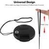 Lunhoo 6Pcs Lens Cap Keeper, Camera Lens Cap Leash with