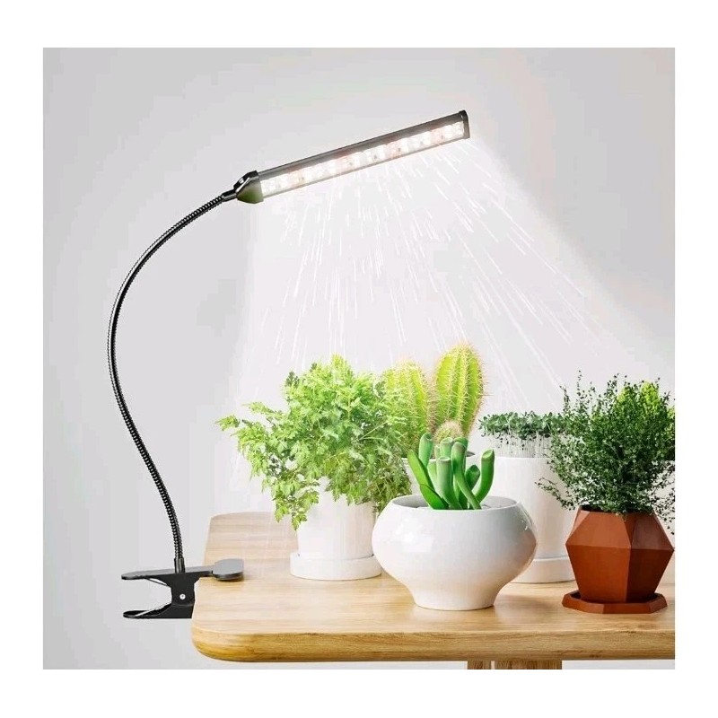 GooingTop LED Grow Light, 6000K Full Spectrum Clip Plant Growing