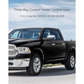 PNYZIK 3 Way Heater Control Valve Fit for Dodge Ram 1500 2500 3500 4500 2013-2018 Repalce 52014892AC 52014892AA 52014892AB, Anti-Rust Heater Control Valve